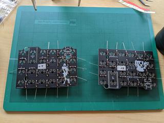 Diodes in the PCB after soldering